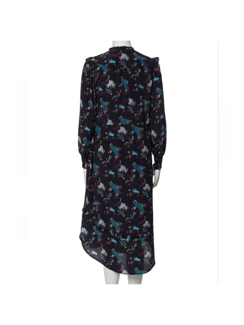 Cefinn Midi Length Silk Dress - Picture 13 of 15